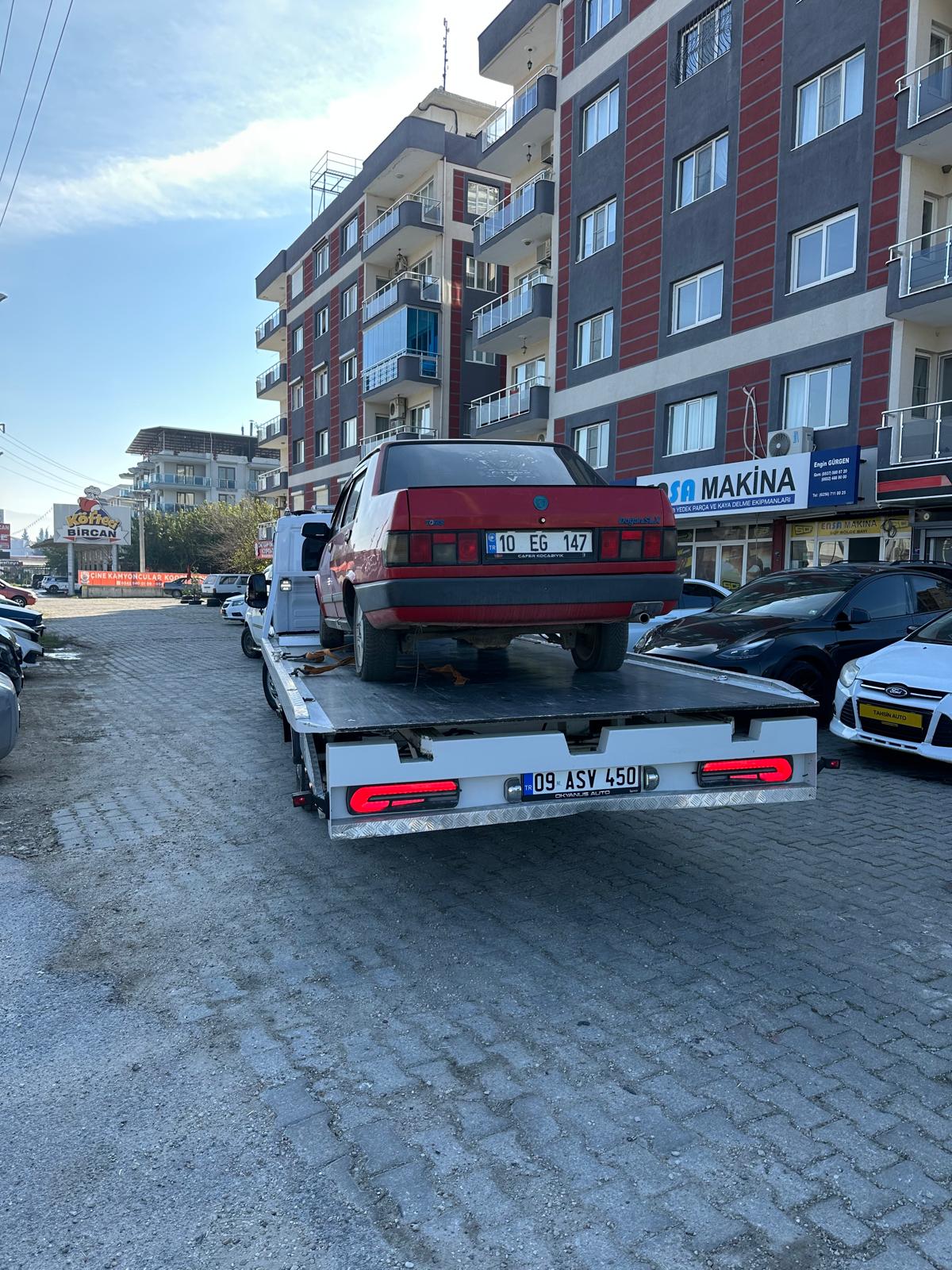 Çine Çekici Hizmeti